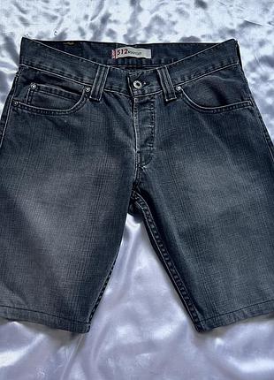 Чоловічі джинсові шорти levi's 512 bootcut