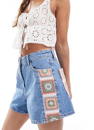 Джинсові шорти asos