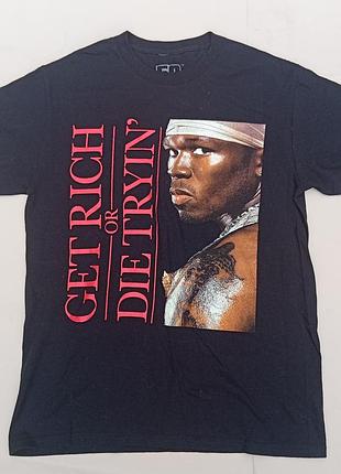 Футболка с репером 50 cent