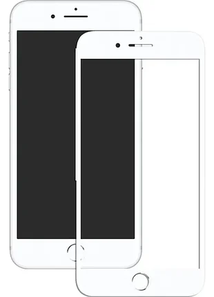 Захисне скло mocolo full glue для apple iphone 7 plus/8 plus white (0.33 мм)
