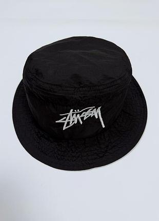 Stussy &amp; nike черная шапка панамка унисекс оригинал