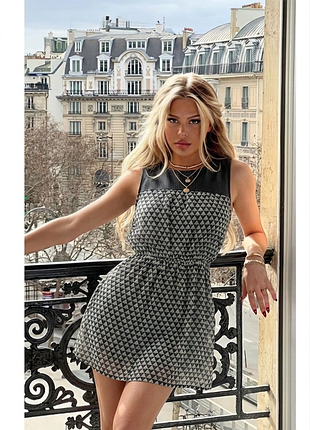 Летнее платье👗 esprit летнее платье в ромбик 🌟 размер xs/s мини платье легкое платье🌸сарафан🌸 летняя одежда