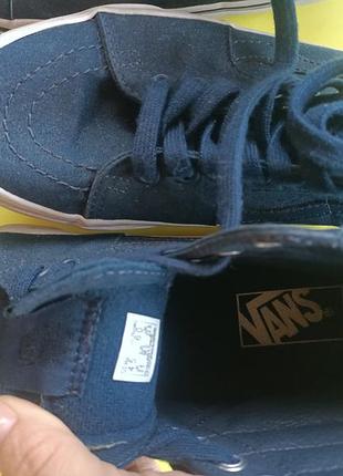 Високі кеди vans 6