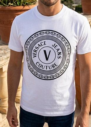 Мужская футболка versace jeans couture, оригинал.