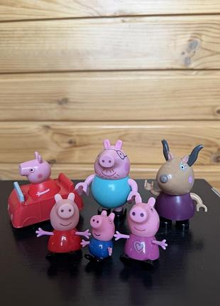 Набір фігурок свинка пеппа peppa pig