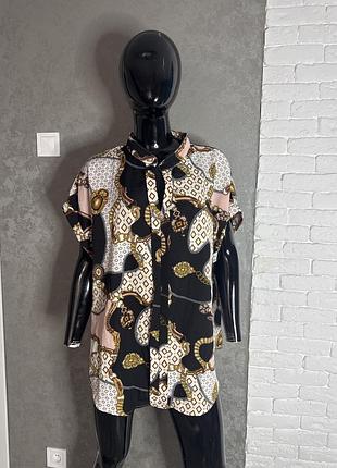 Блуза блузка великого розміру батал shein , xxxxl
