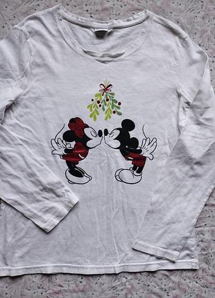 Лонгслив женский в идеале котон р.48-50 disney
