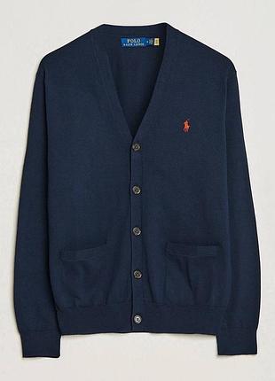 Хлопковый кардиган polo ralph lauren