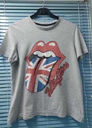 Женская хлопковая футболка rolling stones (медч) m