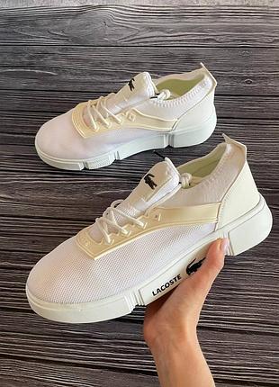 Lacoste  кроссовки с нюансом
