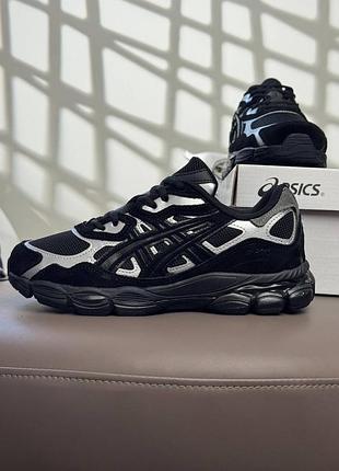 Жіночі кросівки asics gel-nyc black metallic