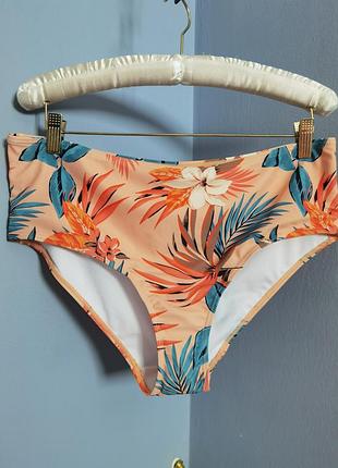 Брендовые купальные трусики размера l-xl