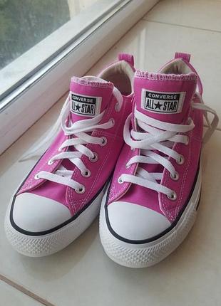 Кеды converse chuck taylor all star low top canvas shoes женские a04456f