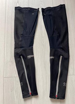 Велоноговицы и велоперчата gore bike wear windstopper (m, l, xl
