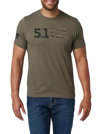 Тактическая футболка 5.11 tactical Ausa flag tonal logo tee. оригинал из сша. новая