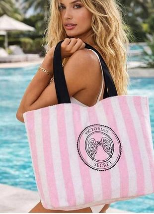 Сумка пляжная махровая victoria’s secret оригинал