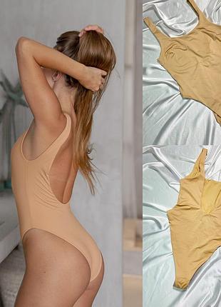 Новий здільний купальник asos s 36 без тілесний відкрита спина