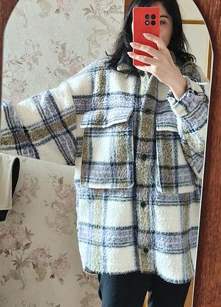 Тепла кофта zara оверсайз 3