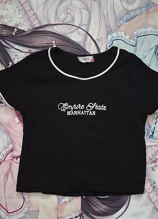 Футболка кроп топ гранж готика y2k staff vintage grunge opium готика гранж вінтаж кроп топ тренд модний