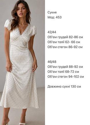 Сукня міді в горох 7