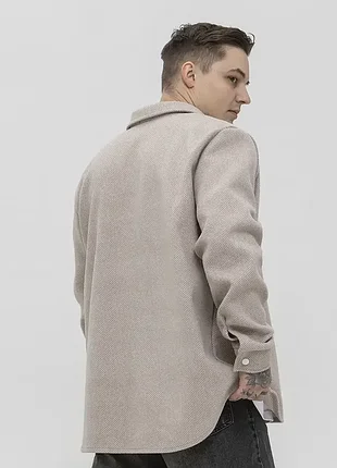 Фактурная рубашка oversize (размер м) 3
