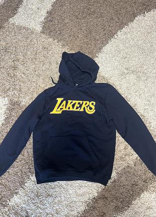 Худі lakers nba / світшот лос-анджелес лейкерс з капюшоном оверсайз