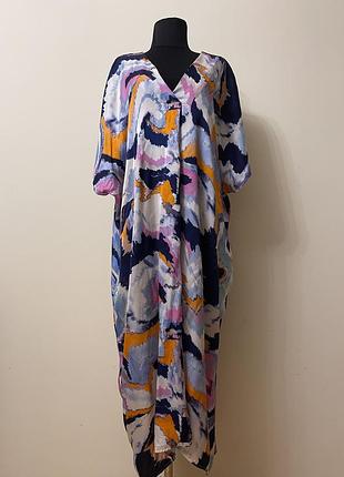 Жіноча сукня з шовку/ віскози l/xl італія
