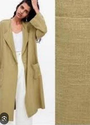Льняний кардиган zara