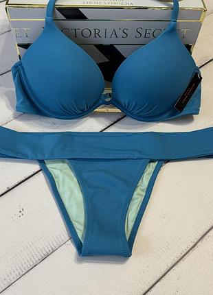 Купальник з подвійним пуш ап victoria’s secret 75b s