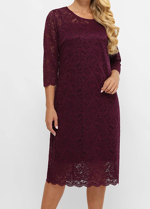 Мереживна сукня футляр marks&spencer, р.14