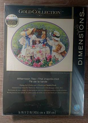 Dimensions afternoon tea. набор для вышивания