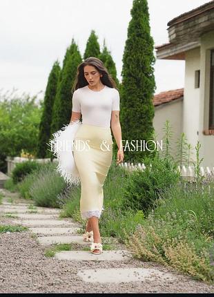 Спідниця з мереживом friends of fashion