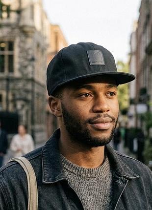 Оригинальная кепка carhartt wip logo cap (black)