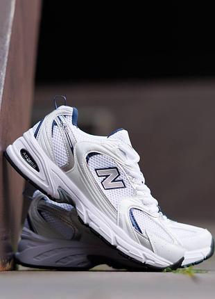 Р. 36-45 кроссовки new balance 530 white blue nb060