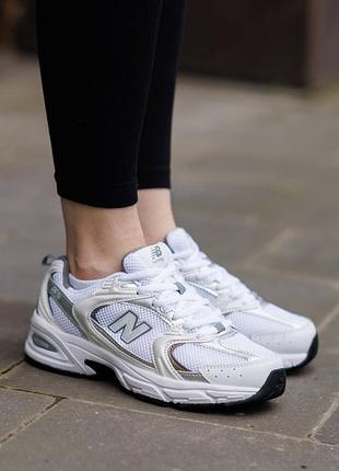 Р.37-41 кросівки new balance 530 white grey nb175