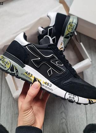 Premiata black/премиата чёрные 41 42 43 44 45