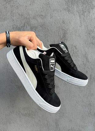 Puma suede xl classic black/white