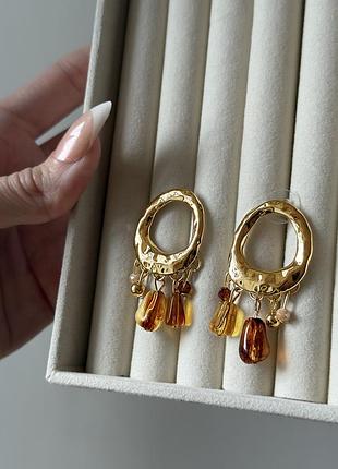 Серьги в стиле бохо с подвесками ❤️ mango