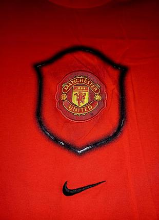 Футболка nike vintage manchester united centre logo