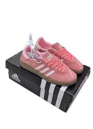 Жіночі кросівки adidas bermuda pink рожеві