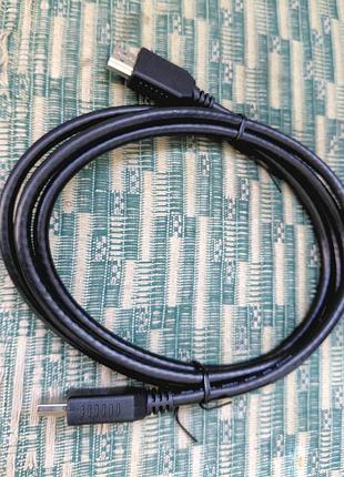 Новый hdmi кабель с поддержкой ethernet для передачи видео и аудио в высоком качестве.
