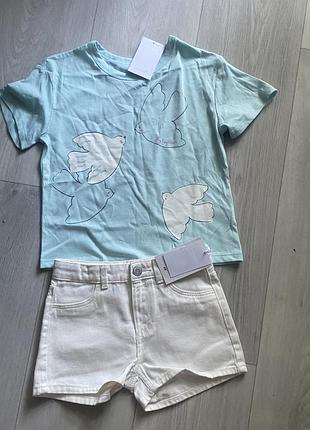 Дитячий літній комплект від відомого бренду h&m: