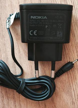 Nokia ac-3e зарядний пристрій новий 1шт