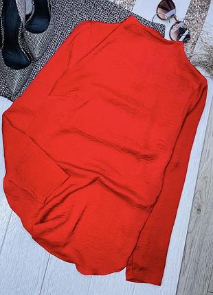 Літня блуза h&m s oversize подовжена блуза сатинова блуза вільного прямого крою
