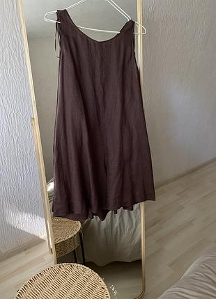Сукня комбінезон 100% льон zara