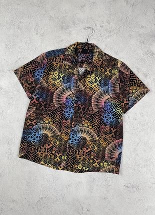Розмальована кольорова гавайка asos