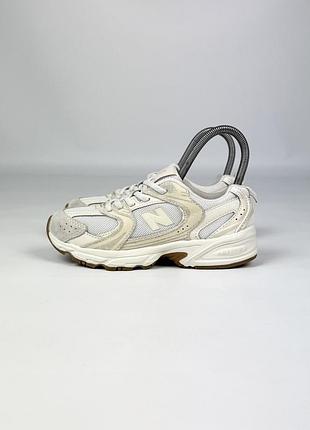 Кросівки new balance 530 pz530ul оригінал бежеві молочні дитячі на хлопчика / на дівчинку / унісекс розмір 31 - 32 / 20 см