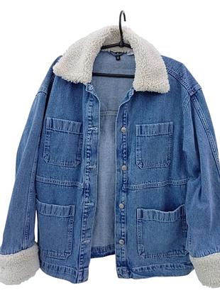 Женская джинсовая куртка бренда h&m