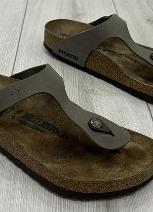 Зручні ортопедичні капці капці шпепки birkenstock gizeh (26 см)