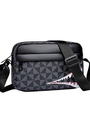 Сумка акула shark через плече